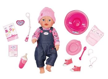 Aanbiedingen Baby Born Soft Touch Jeans Girl - Zapf creation - Geldig van 07/12/2019 tot 01/01/2020 bij ToyChamp