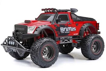 Aanbiedingen Brutus Off Road RC pick-up truck - New Bright Toys - Geldig van 07/12/2019 tot 01/01/2020 bij ToyChamp