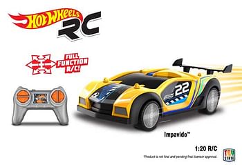 Aanbiedingen Hot Wheels Impavido RC auto - Hot Wheels - Geldig van 07/12/2019 tot 01/01/2020 bij ToyChamp