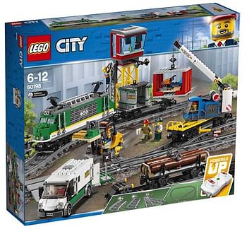 Aanbiedingen 60198 Vrachttrein - Lego - Geldig van 07/12/2019 tot 01/01/2020 bij ToyChamp