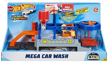 Aanbiedingen Hot Wheels City Mega Car Wash - Hot Wheels - Geldig van 07/12/2019 tot 01/01/2020 bij ToyChamp