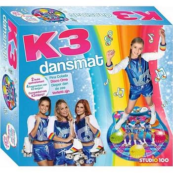 Aanbiedingen K3 Rollerdisco Dansmat - Studio 100 - Geldig van 07/12/2019 tot 01/01/2020 bij ToyChamp