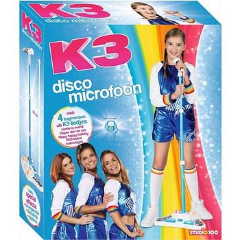 Aanbiedingen K3 Rollerdisco Disco Microfoon - Studio 100 - Geldig van 07/12/2019 tot 01/01/2020 bij ToyChamp