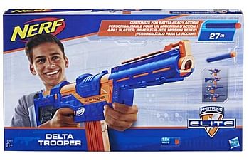 Aanbiedingen Delta Trooper - Nerf - Geldig van 07/12/2019 tot 01/01/2020 bij ToyChamp