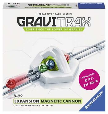 Aanbiedingen Gravitrax Kanon - Ravensburger - Geldig van 07/12/2019 tot 01/01/2020 bij ToyChamp