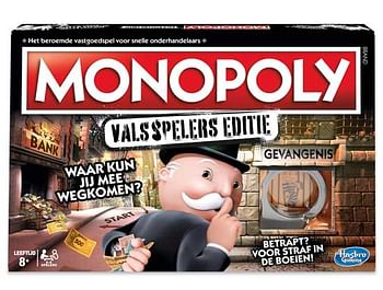 Aanbiedingen Monopoly Valsspelers Editie (NL) - Monopoly - Geldig van 07/12/2019 tot 01/01/2020 bij ToyChamp