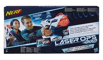 Aanbiedingen NERF Laser Ops Alphapoint Two Pack - Nerf - Geldig van 07/12/2019 tot 01/01/2020 bij ToyChamp