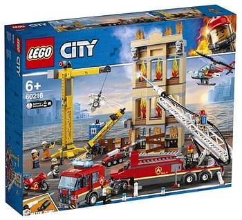 Aanbiedingen 60216 Brandweerkazerne in de stad - Lego - Geldig van 07/12/2019 tot 01/01/2020 bij ToyChamp