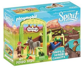 Aanbiedingen 70120 Knip en Meneer Worteltjes met paardenbox - Playmobil - Geldig van 07/12/2019 tot 01/01/2020 bij ToyChamp