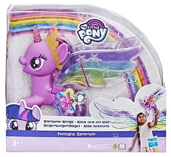 Aanbiedingen My Little Pony Regenboog Vleugels Twilight Sparkle - My Little Pony - Geldig van 07/12/2019 tot 01/01/2020 bij ToyChamp