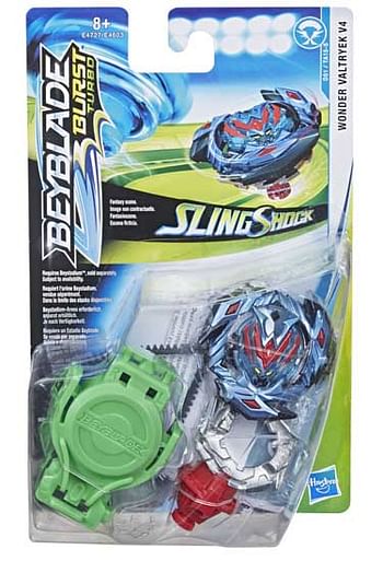 Aanbiedingen Slingshock Starter Pack - Beyblade - Geldig van 07/12/2019 tot 01/01/2020 bij ToyChamp