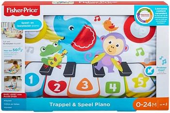 Aanbiedingen Fisher Price Trappel & Speel Piano - Fisher-Price - Geldig van 07/12/2019 tot 01/01/2020 bij ToyChamp