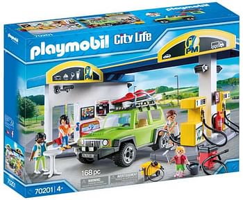 Aanbiedingen 70201 Tankstation - Playmobil - Geldig van 07/12/2019 tot 01/01/2020 bij ToyChamp