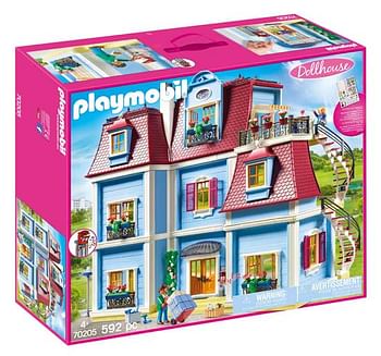 Aanbiedingen 70205 Groot herenhuis - Playmobil - Geldig van 02/01/2020 tot 02/02/2020 bij ToyChamp