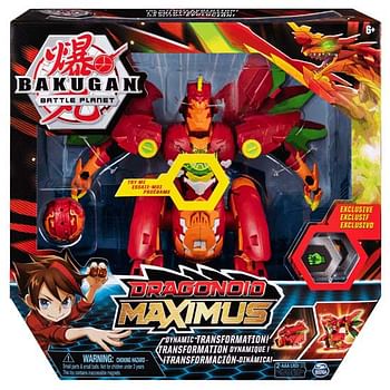 Aanbiedingen Bakugan Dragonoid Maximus - Bakugan - Geldig van 02/01/2020 tot 02/02/2020 bij ToyChamp