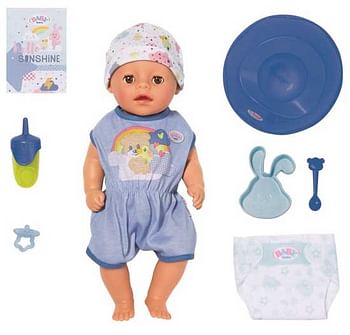 Aanbiedingen Baby Born Soft Touch Little Boy 36cm - Zapf creation - Geldig van 07/12/2019 tot 01/01/2020 bij ToyChamp