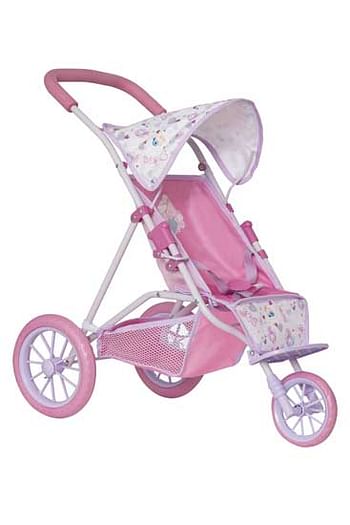 Aanbiedingen Baby Born Tri Pushchair Jogger voor poppen - Zapf creation - Geldig van 07/12/2019 tot 01/01/2020 bij ToyChamp