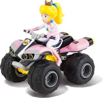 Aanbiedingen Carrera RC Mario Kart RC Peach quad - Carrera - Geldig van 07/12/2019 tot 01/01/2020 bij ToyChamp