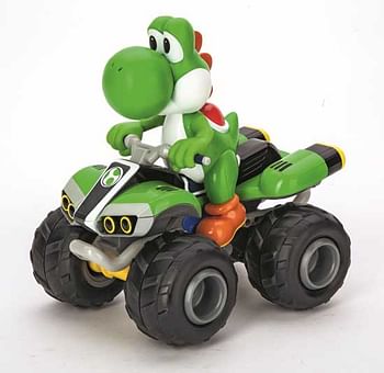 Aanbiedingen Carrera RC Mario Kart RC Yoshi quad - Carrera - Geldig van 07/12/2019 tot 01/01/2020 bij ToyChamp