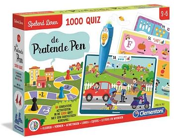 Aanbiedingen De Pratende Pen 1000 Quiz - Clementoni - Geldig van 07/12/2019 tot 01/01/2020 bij ToyChamp