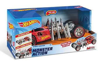 Aanbiedingen Hot Wheels Monster Action Street Creeper - Hot Wheels - Geldig van 07/12/2019 tot 01/01/2020 bij ToyChamp