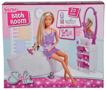 Aanbiedingen Steffi Home Bathroom - Steffi Love - Geldig van 07/12/2019 tot 01/01/2020 bij ToyChamp