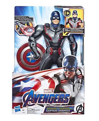 Aanbiedingen Avengers Feature Hero Captain America - Hasbro - Geldig van 07/12/2019 tot 01/01/2020 bij ToyChamp