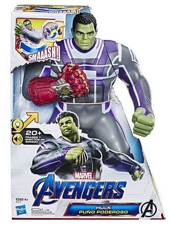 Aanbiedingen Avengers Feature Hulk - Hasbro - Geldig van 07/12/2019 tot 01/01/2020 bij ToyChamp