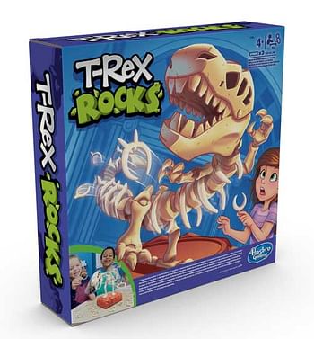 Aanbiedingen T-Rex Rocks - Hasbro - Geldig van 07/12/2019 tot 01/01/2020 bij ToyChamp