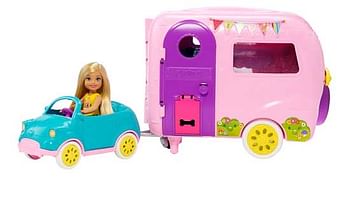 Aanbiedingen Barbie Chelsea Camper - Barbie - Geldig van 07/12/2019 tot 01/01/2020 bij ToyChamp