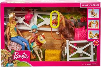 Aanbiedingen Barbie & Chelsea met paarden - Barbie - Geldig van 07/12/2019 tot 01/01/2020 bij ToyChamp