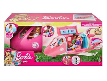 Aanbiedingen Barbie Droomvliegtuig met piloot - Barbie - Geldig van 02/01/2020 tot 02/02/2020 bij ToyChamp