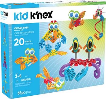 Aanbiedingen Kid K'nex Oceaanvriendjes bouwset - K'Nex - Geldig van 07/12/2019 tot 01/01/2020 bij ToyChamp