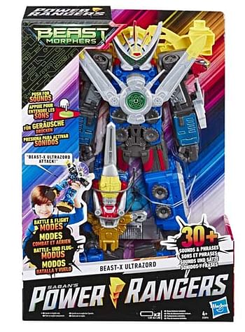 Aanbiedingen Power Rangers Ultrazord - Hasbro - Geldig van 07/12/2019 tot 01/01/2020 bij ToyChamp