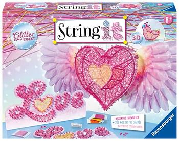 Aanbiedingen String IT 3D Heart - Ravensburger - Geldig van 07/12/2019 tot 01/01/2020 bij ToyChamp
