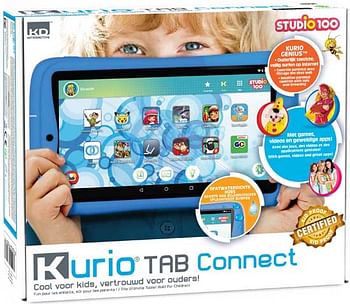 Aanbiedingen Kurio TAB Connect Studio 100 Blauw - Kurio - Geldig van 02/01/2020 tot 02/02/2020 bij ToyChamp