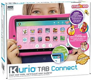 Aanbiedingen Kurio TAB Connect Studio 100 Roze - Kurio - Geldig van 02/01/2020 tot 02/02/2020 bij ToyChamp