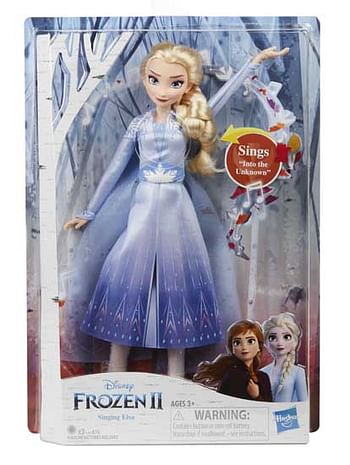 Aanbiedingen Frozen 2 Zingende Elsa - Hasbro - Geldig van 02/01/2020 tot 02/02/2020 bij ToyChamp
