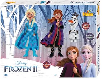 Aanbiedingen Hama Frozen 2 4000 beads Gift Set - Hama - Geldig van 07/12/2019 tot 01/01/2020 bij ToyChamp