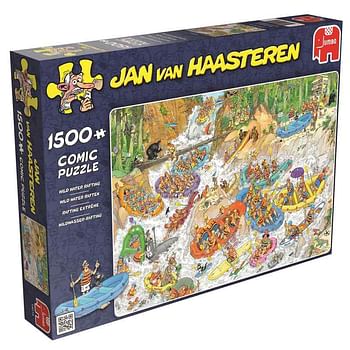 Aanbiedingen Jan van Haasteren puzzel 19015 Wild water raften 1 - Jumbo - Geldig van 07/12/2019 tot 01/01/2020 bij ToyChamp