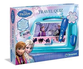 Aanbiedingen Travel Quiz Frozen - Clementoni - Geldig van 07/12/2019 tot 01/01/2020 bij ToyChamp