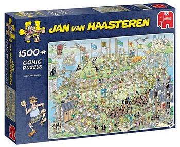 Aanbiedingen Jan van Haasteren puzzel Highland Games 1500st - Jumbo - Geldig van 07/12/2019 tot 01/01/2020 bij ToyChamp