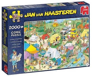 Aanbiedingen Jan van Haasteren puzzel Kamperen in het Bos 2000s - Jumbo - Geldig van 07/12/2019 tot 01/01/2020 bij ToyChamp