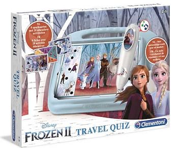 Aanbiedingen Travel Quiz Frozen 2 - Clementoni - Geldig van 07/12/2019 tot 01/01/2020 bij ToyChamp