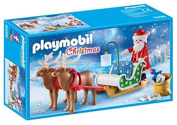 Aanbiedingen 9496 Kerstslee met rendieren - Playmobil - Geldig van 02/01/2020 tot 02/02/2020 bij ToyChamp