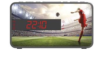 Aanbiedingen Wekkerradio Led Display Voetbal - BIGben - Geldig van 02/01/2020 tot 02/02/2020 bij ToyChamp