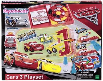 Aanbiedingen Cars 3 speelset - Aquabeads - Geldig van 02/01/2020 tot 02/02/2020 bij ToyChamp