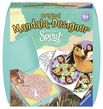 Aanbiedingen Spirit Mini Mandala - Ravensburger - Geldig van 02/01/2020 tot 02/02/2020 bij ToyChamp
