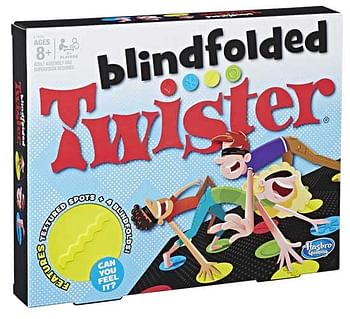 Aanbiedingen Twister Blindfolded - Hasbro - Geldig van 02/01/2020 tot 02/02/2020 bij ToyChamp