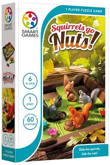 Aanbiedingen Squirrels Go Nuts - Smart Games - Geldig van 01/02/2020 tot 01/03/2020 bij ToyChamp